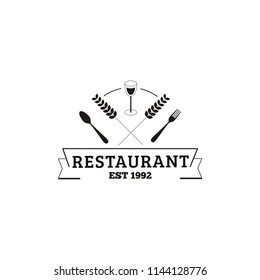 restaurant vintage logo