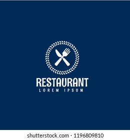 restaurant vintage logo concept