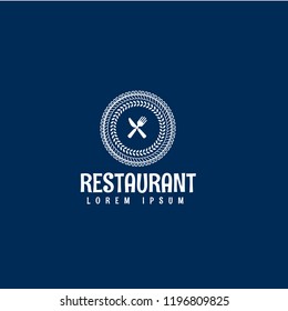 restaurant vintage logo concept