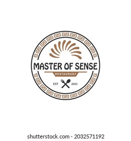 restaurant vintage logo vector design