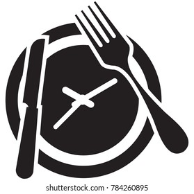 Restaurant Wait Time Icon