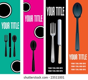 Restaurant Web Banner Templates