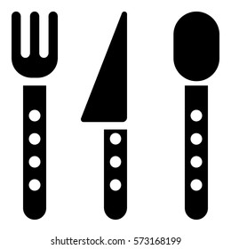 Restaurant_Food_app icon - Flat design, glyph style icon - Filled black