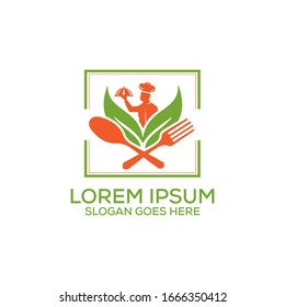 Restaurant/food logo design template vector eps