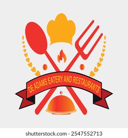 Logotipo de restaurantes. Diseño de logotipo de Vector para restaurantes. Mejor logotipo