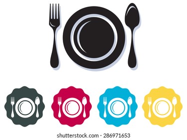 Restaurent Icon - Illustration