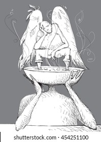 Resting angel