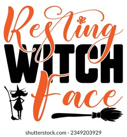 Resting With face, design and vector file.