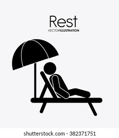 Resting icon design 