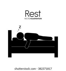 Resting icon design 