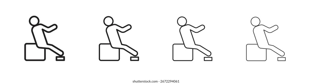 Resting icon symbols collection. Vector EPS 10