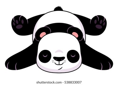 Resting panda