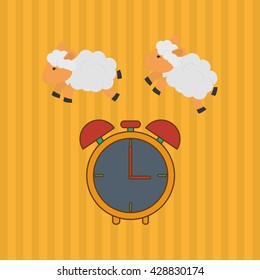 Resting and sleep design , vector illustration
