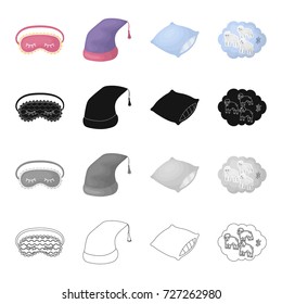 Resting, sleeping, relaxing and other web icon in cartoon style.Fiber, sheep, counting, icons in set collection.