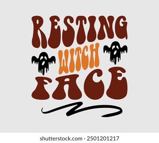 Resting Witch Face, Halloween, Ghost, Spooky Season, Witch, Halloween Funny, t shirt