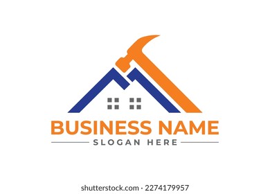 Icono de Restauraciones, Construcción, Construcción, Logotipo para el Hombre de Mano