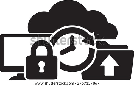  Restore Icon – Vector Illustration