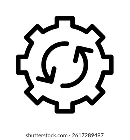 Restore Icon Vector Symbol Design Illustration