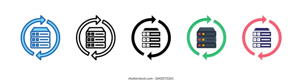 Restore Multiple Style Icon Set Collection.