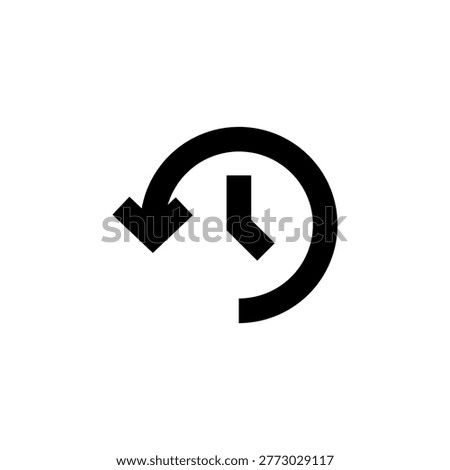 Restore solid icon for data recovery