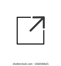 Restore view, maximize or minimize view window, full screen Icons.