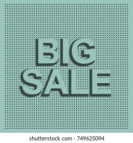 Restrained elegance banner for sales on Black Friday. Vector banner for shops, web.
