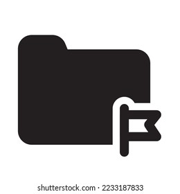 Restrict Folder Icon Solid Style