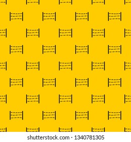 Restricted area pattern seamless vector repeat geometric yellow for any design