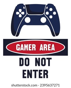 Restricted gaming area gamer only