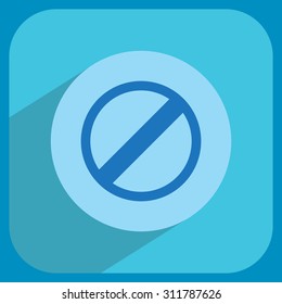 restricted icon, vector design website