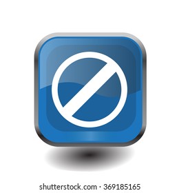 restricted icon, vector design website