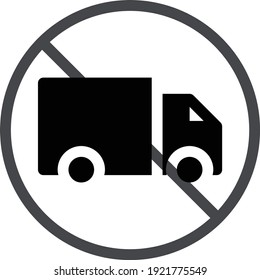 icono plano de glifo vectorial restringido