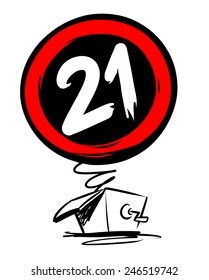 restriction on age 21