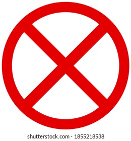 restricción, icono vectorial prohibido y prohibido.