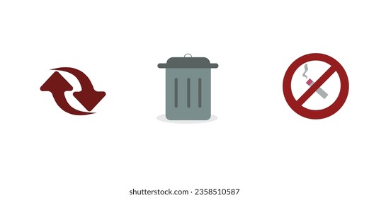 Restriction vector with recycle and dustbin