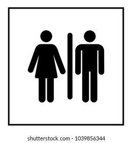 restroom icon symbol