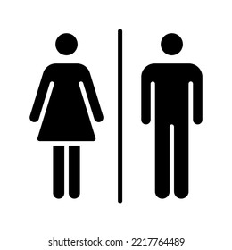 Restroom icon. Toilet sign. vector illustration