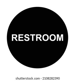 restroom toilet wc sign vector