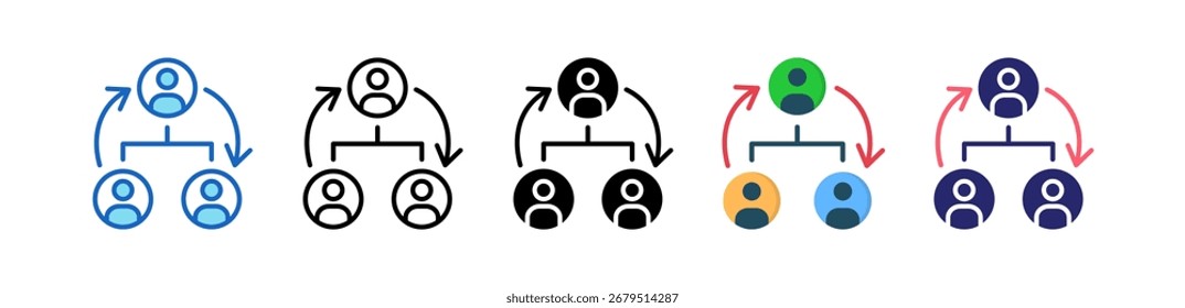 Restructuring Icon Multiple Style Set Collection.