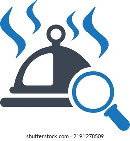 Restuarant Searching Icon Vector Illustration 