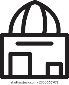 Resturant Rice Sushi Outline Icon