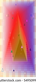 result above shiny textile, light triangle vector background beside experience