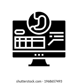 result bariatric line icon vector. result bariatric sign. isolated contour symbol black illustration