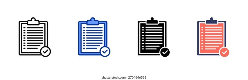 Result icon set multiple style collection