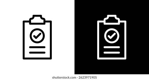 Ergebnissymbol, Vektorgrafik, Illustration, Logo-Vorlage im modischen Stil