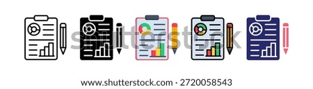 Result Multiple Style Icon Set Collection..