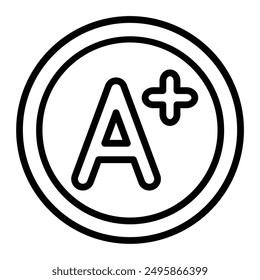 Result Vector Line Icon Design
