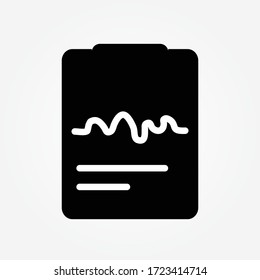 ilustración vectorial del experimento de resultados