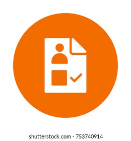  resume circle icon