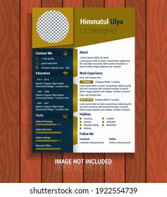 Resume and curriculum vitae template design